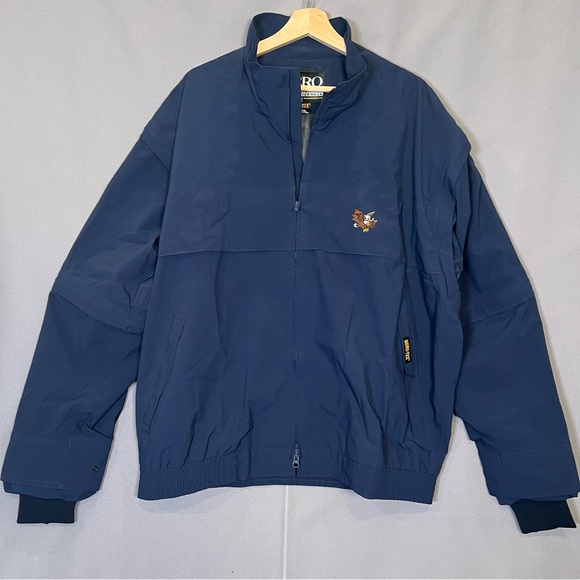 Zero Restrictions Other - Zero Restriction Golf Outerwear Mens Zip-Up Vest & Jacket Blue Goretex XL